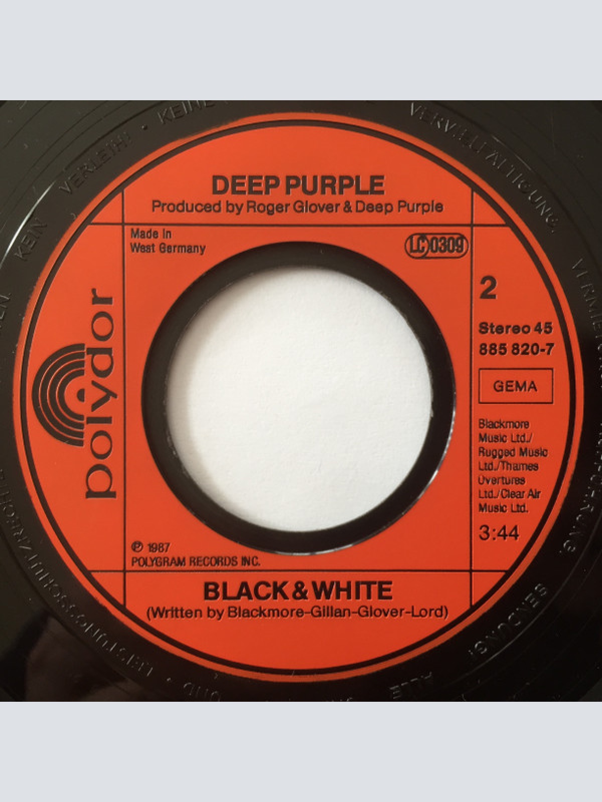 Vinyl / Deep Purple - Bad Attitude