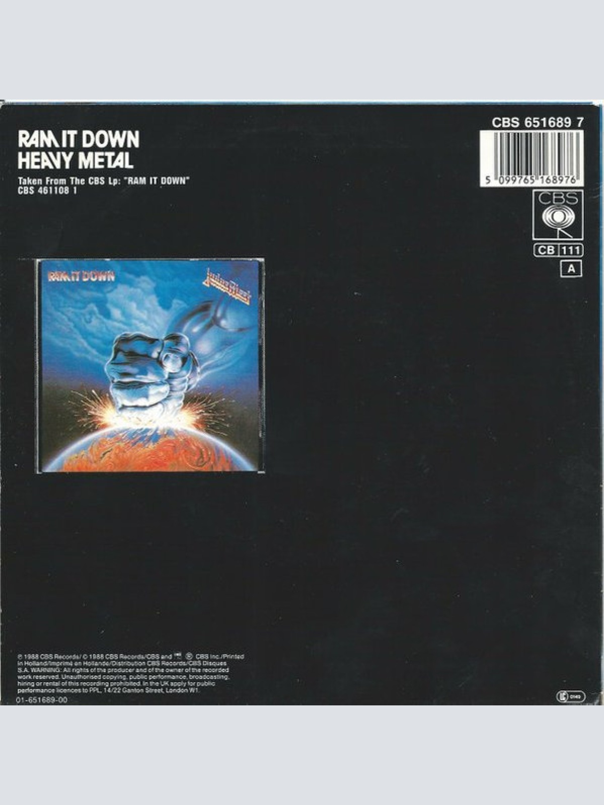 Vinyl / Judas Priest - Ram It Down