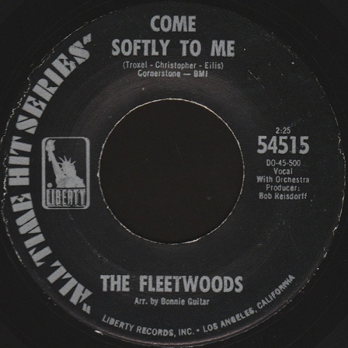 Vinyl / The Fleetwoods - Come Softly To Me / Mr. Blue