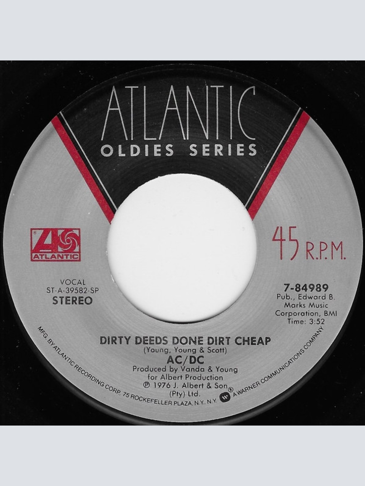 Vinyl / AC/DC - Highway To Hell / Dirty Deeds Done Dirt Cheap