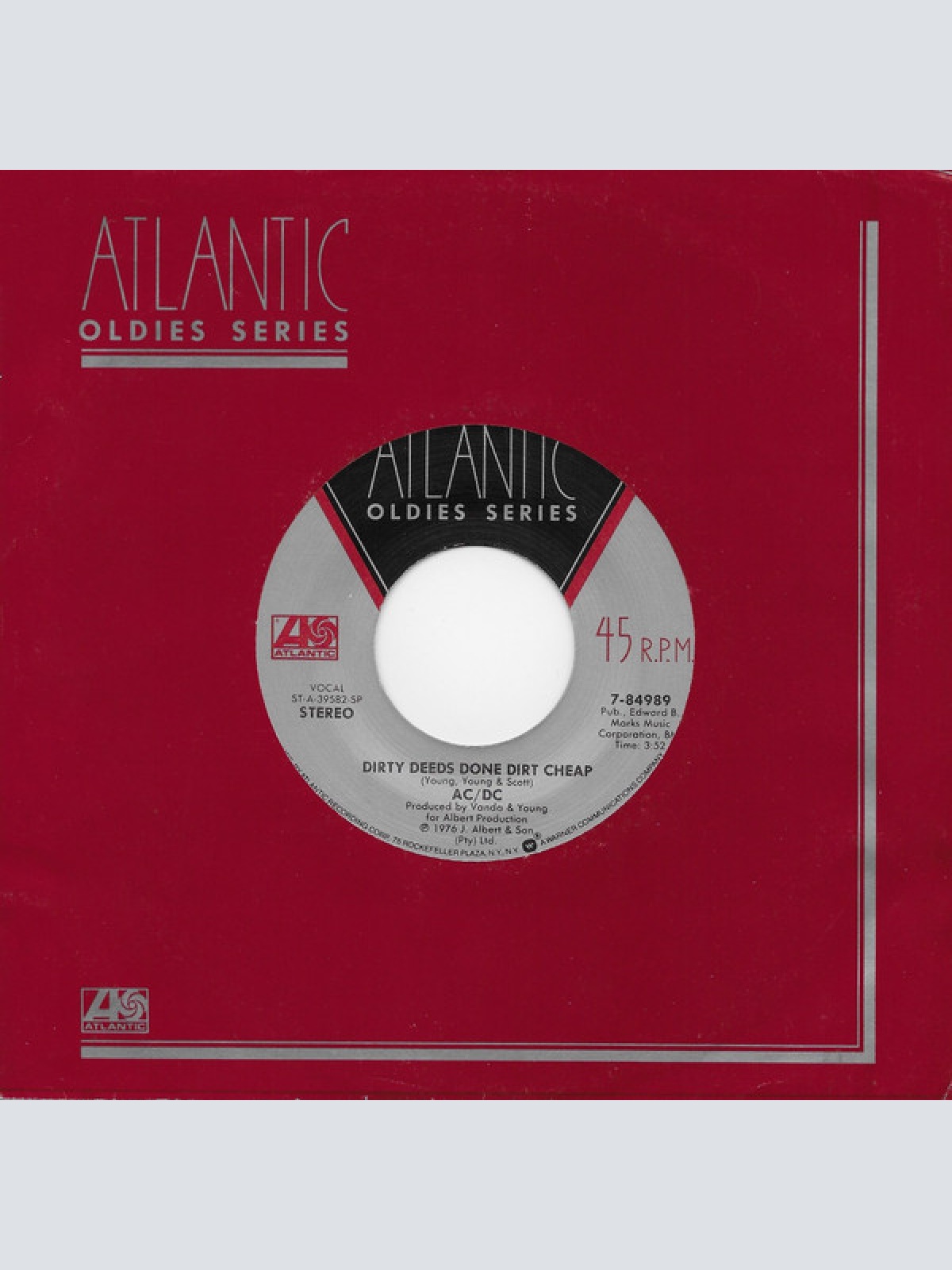 Vinyl / AC/DC - Highway To Hell / Dirty Deeds Done Dirt Cheap