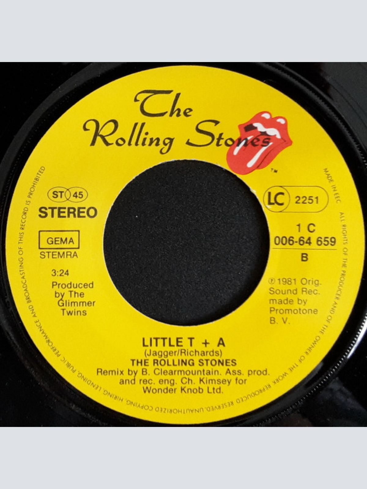 Vinyl / The Rolling Stones - Waiting On A Friend