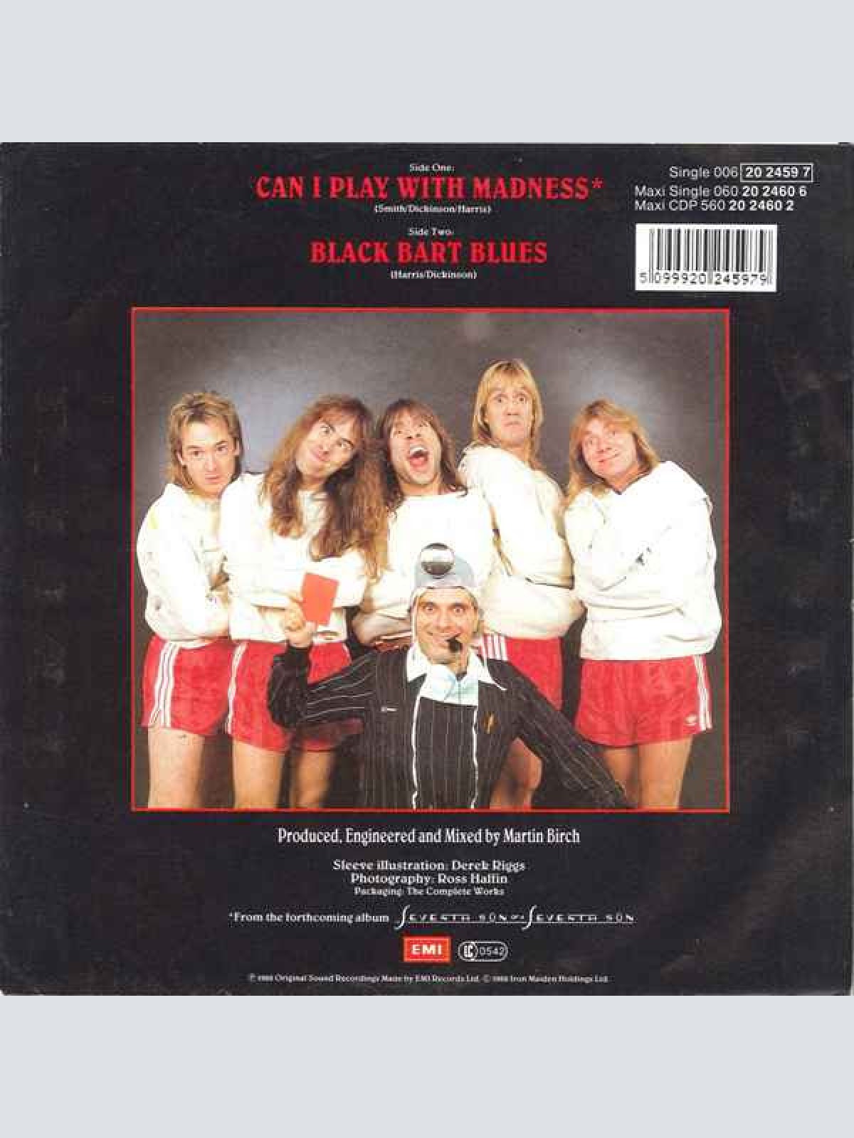 Vinyl / Iron Maiden - Can I Play With Madness