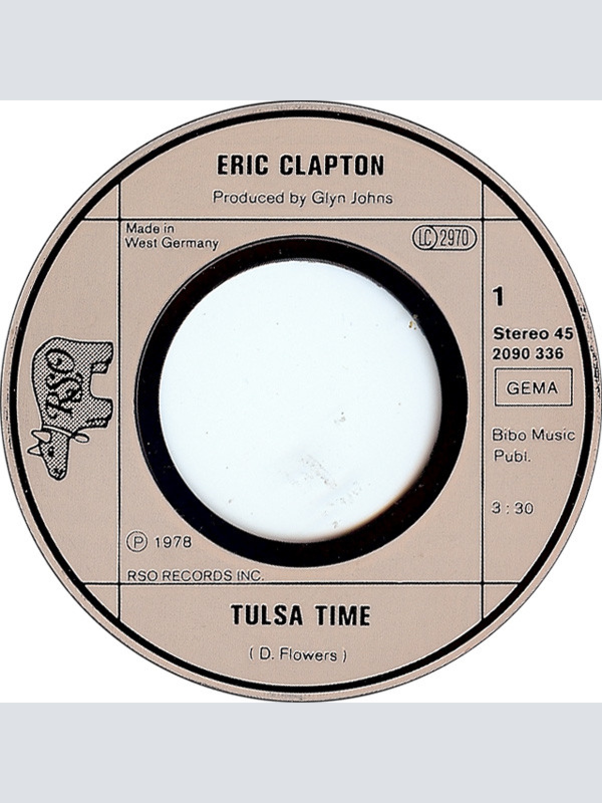 Vinyl / Eric Clapton - Tulsa Time / If I Don't Be There By The Morning
