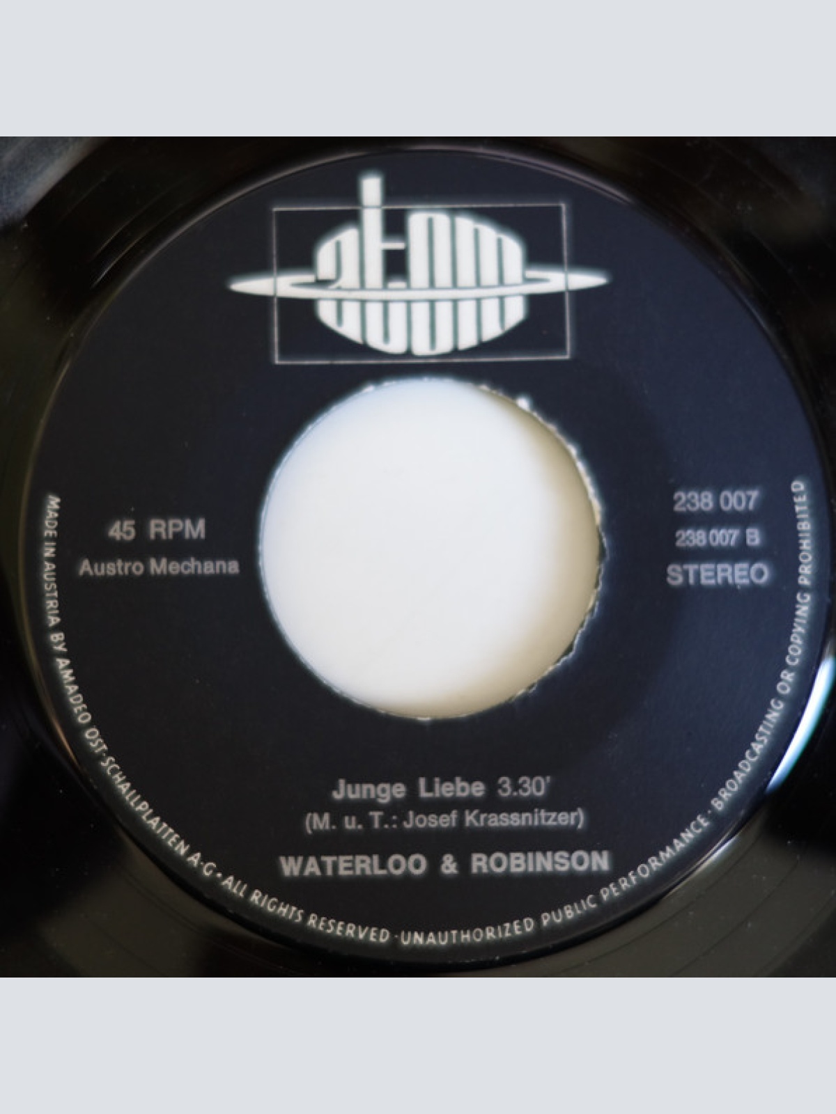 Vinyl / Waterloo & Robinson - Du Kannst Sehen