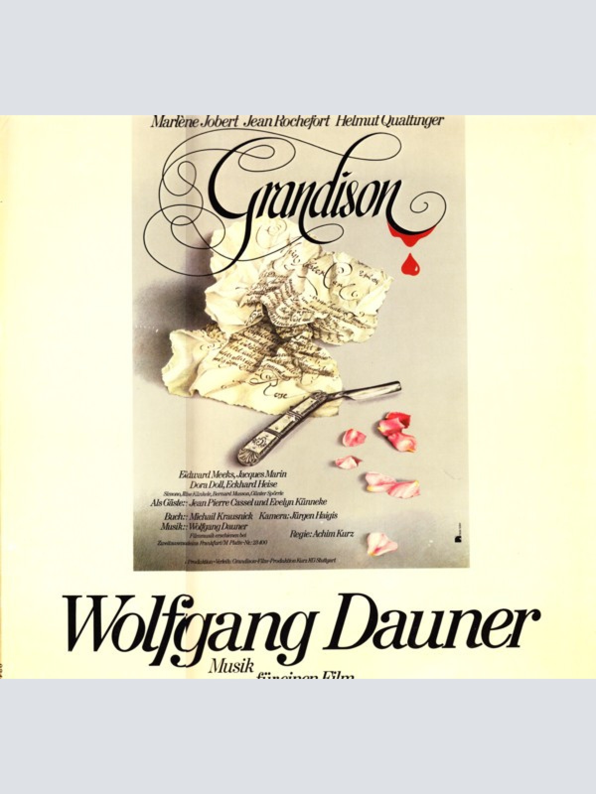 Vinyl / Wolfgang Dauner - Grandison - Musik Für Einen Film