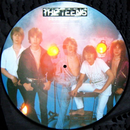 Vinyl / The Teens - 1-2-3-4 Red Light / Baby Blue