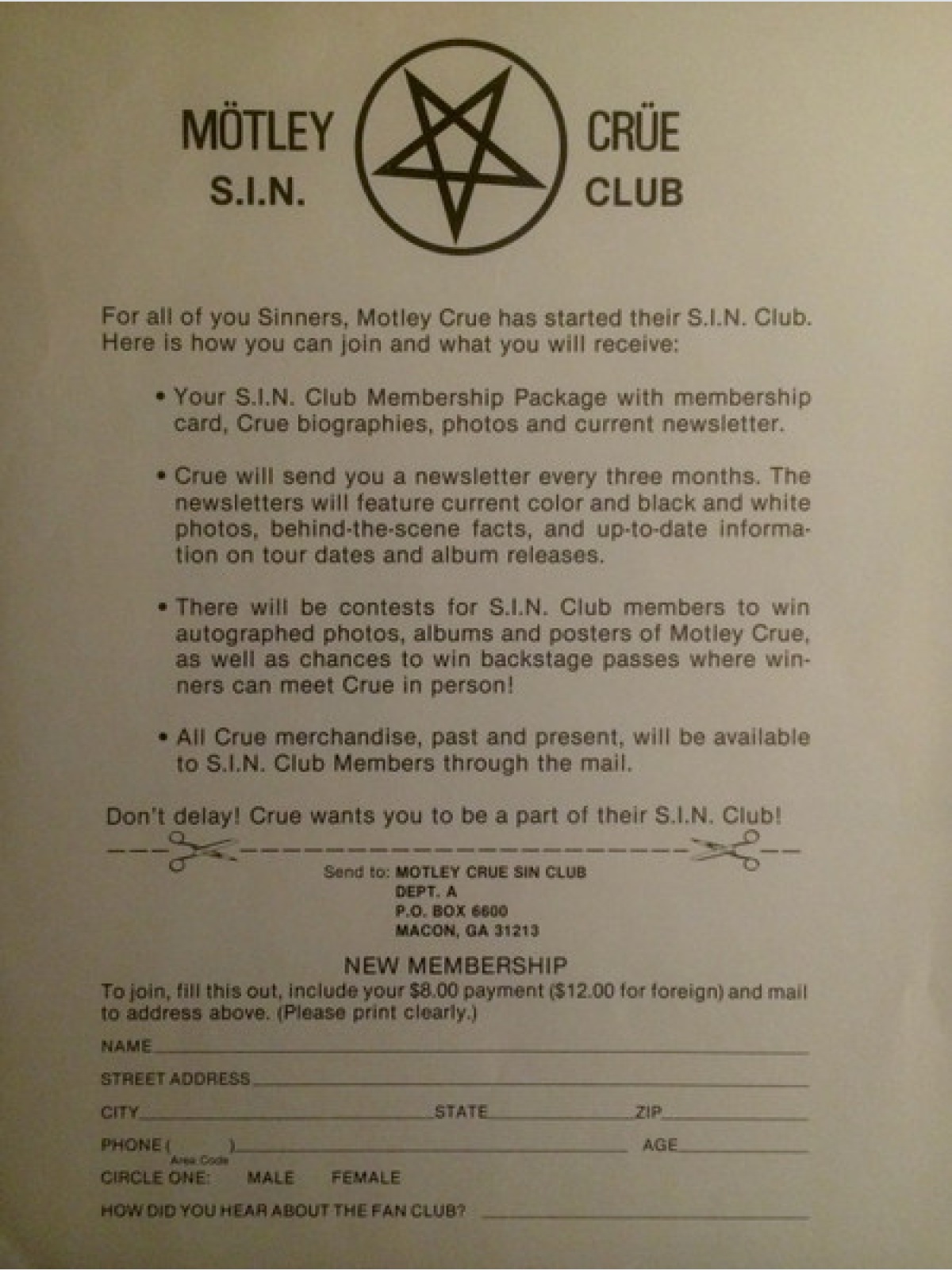 Vinyl / Mötley Crüe - Theatre Of Pain