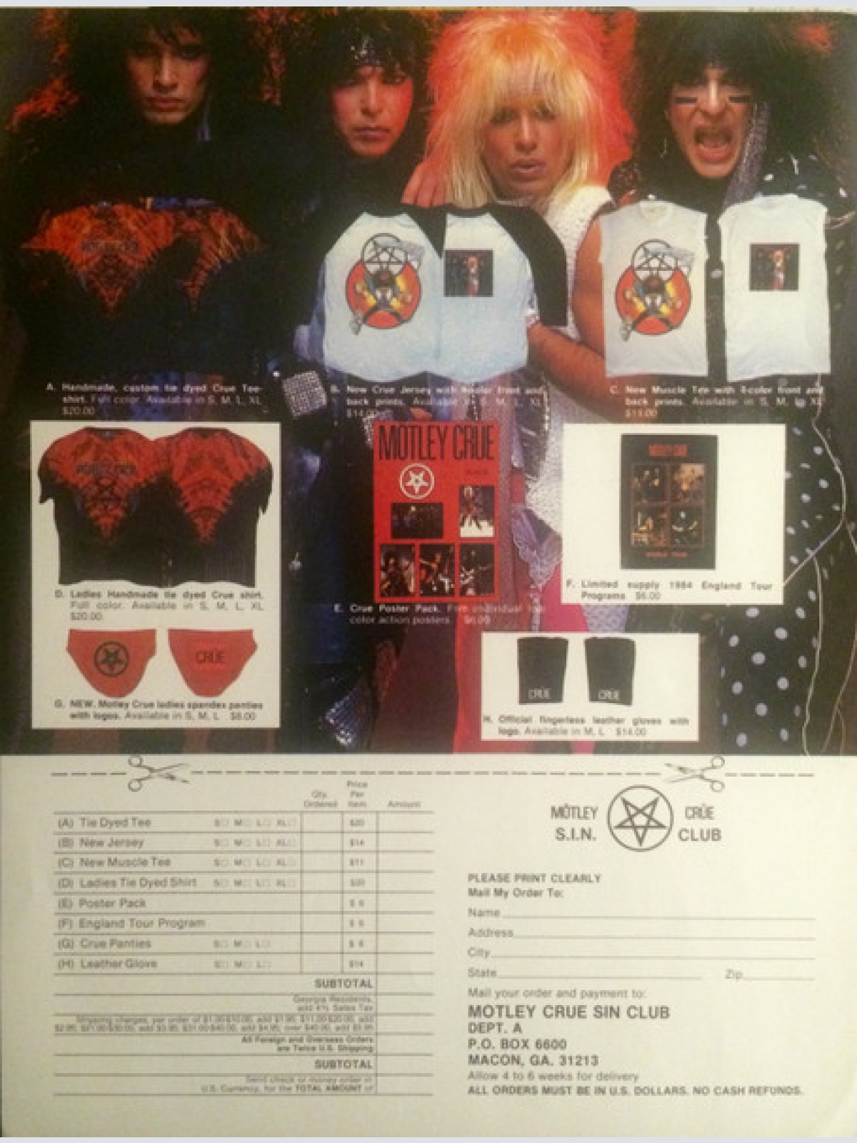 Vinyl / Mötley Crüe - Theatre Of Pain