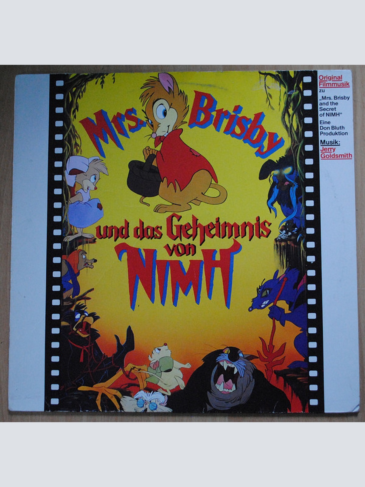 Vinyl / Jerry Goldsmith - Mrs. Brisby Und Das Geheimnis von Nimh (Original Filmmusik)