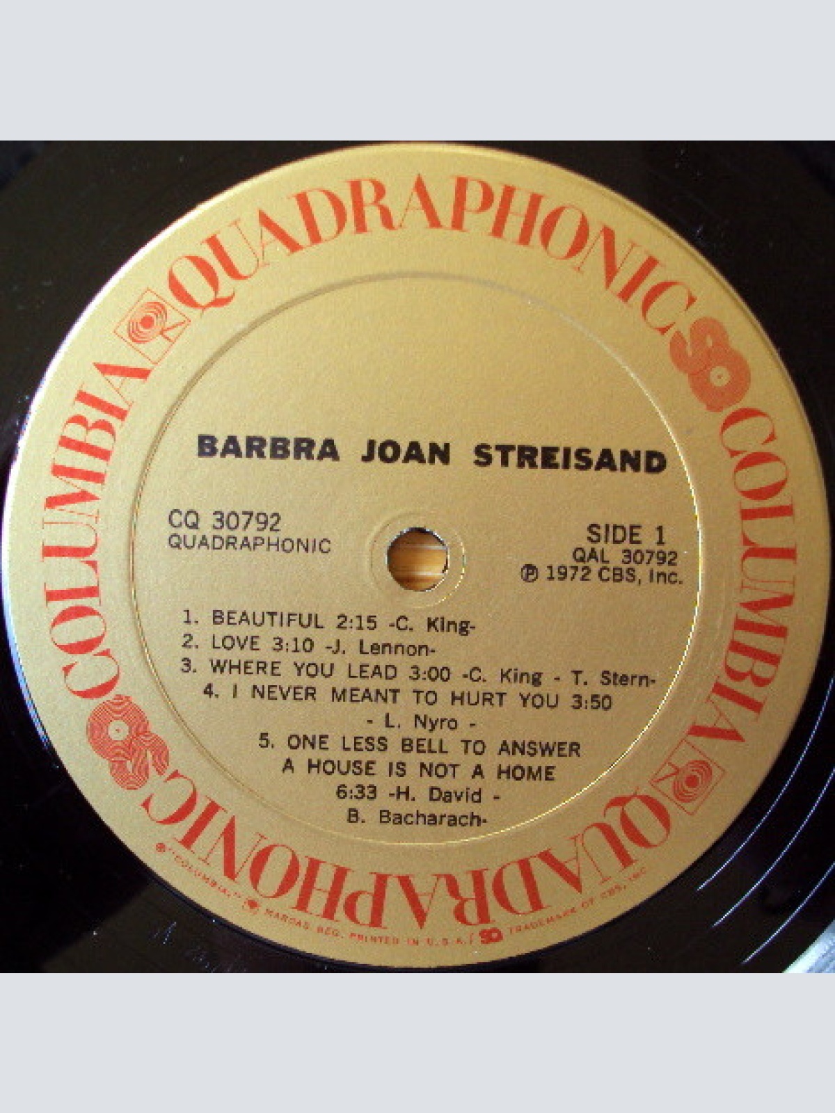 Vinyl / Barbra Joan Streisand* - Barbra Joan Streisand