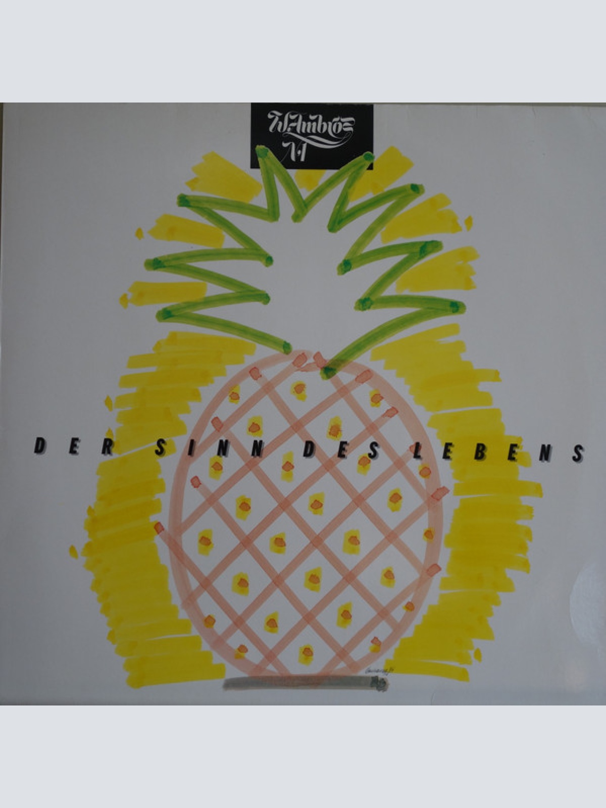 Vinyl / W. Ambros*, № 1* - Der Sinn Des Lebens