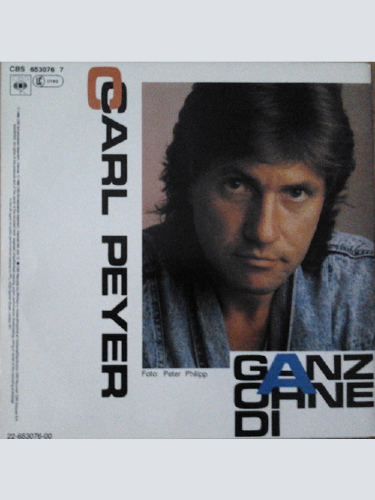 Vinyl / Carl Peyer - Ganz Ohne Di