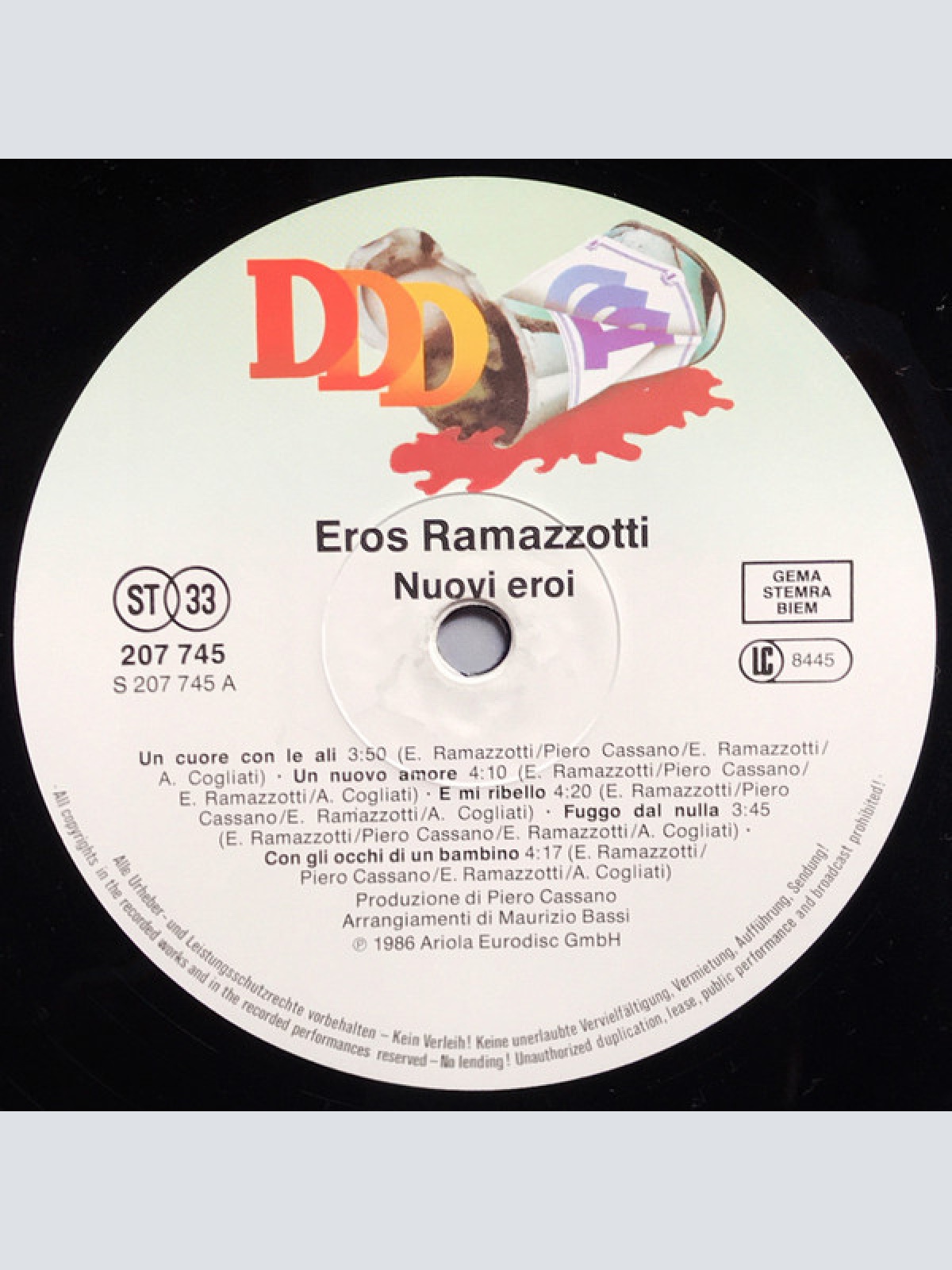 Vinyl / Eros Ramazzotti - Nuovi Eroi
