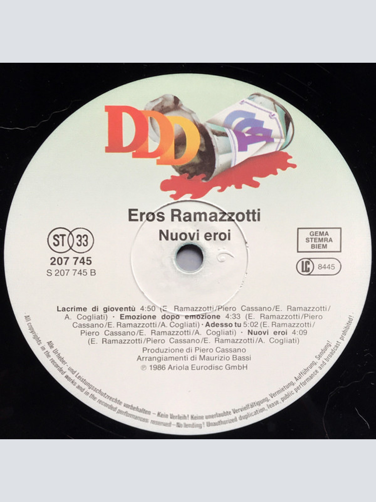 Vinyl / Eros Ramazzotti - Nuovi Eroi