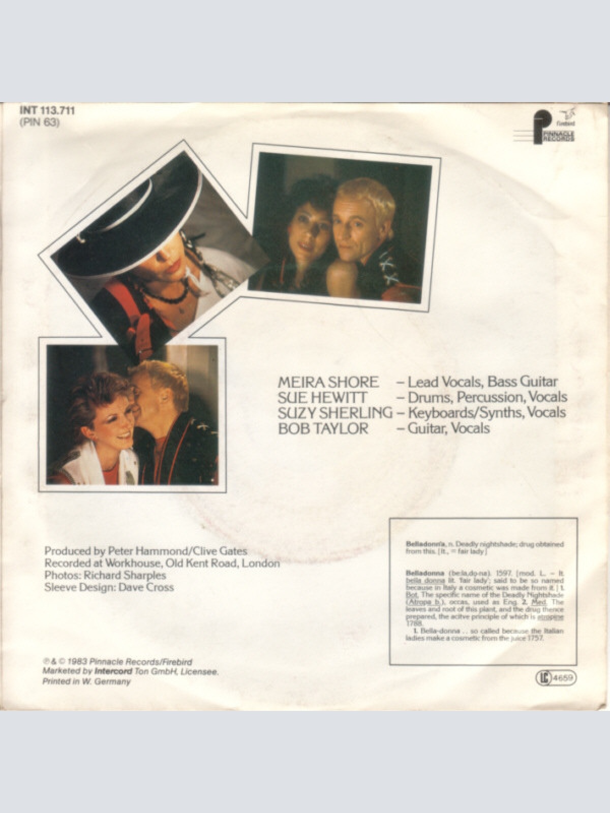 Vinyl / Belladonna (2) - I Remember