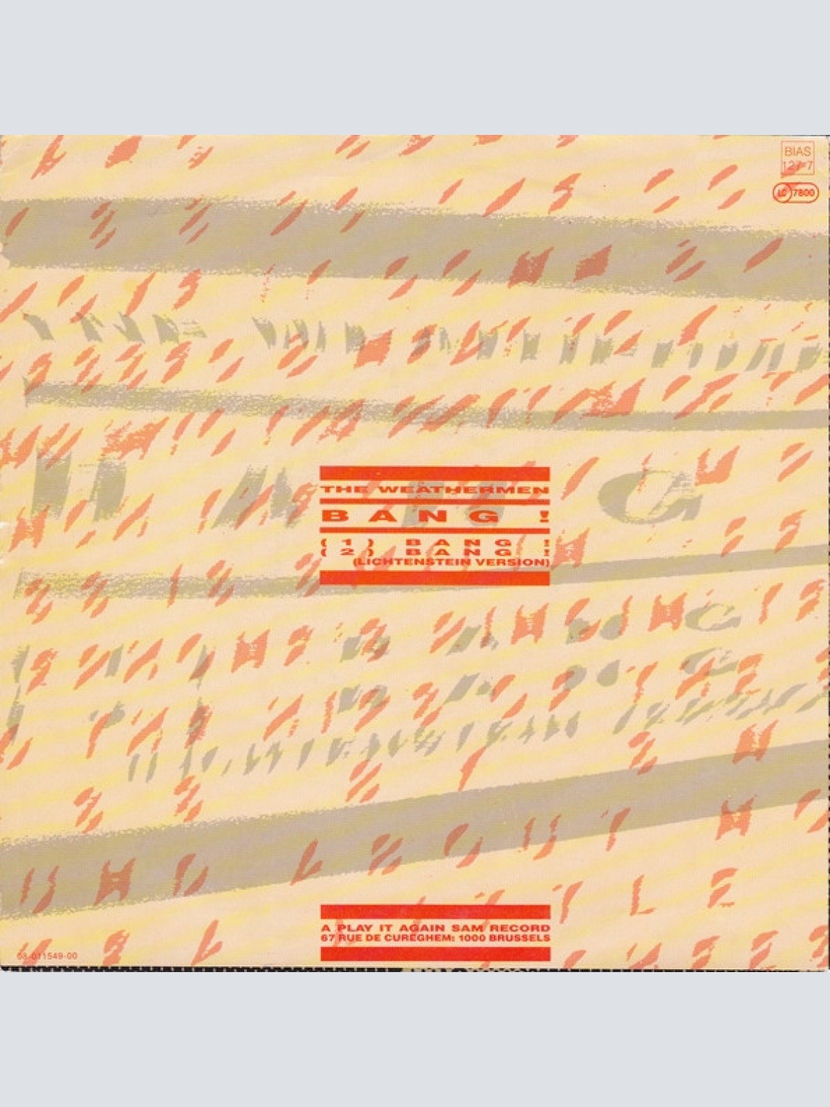 Vinyl / The Weathermen - Bang!