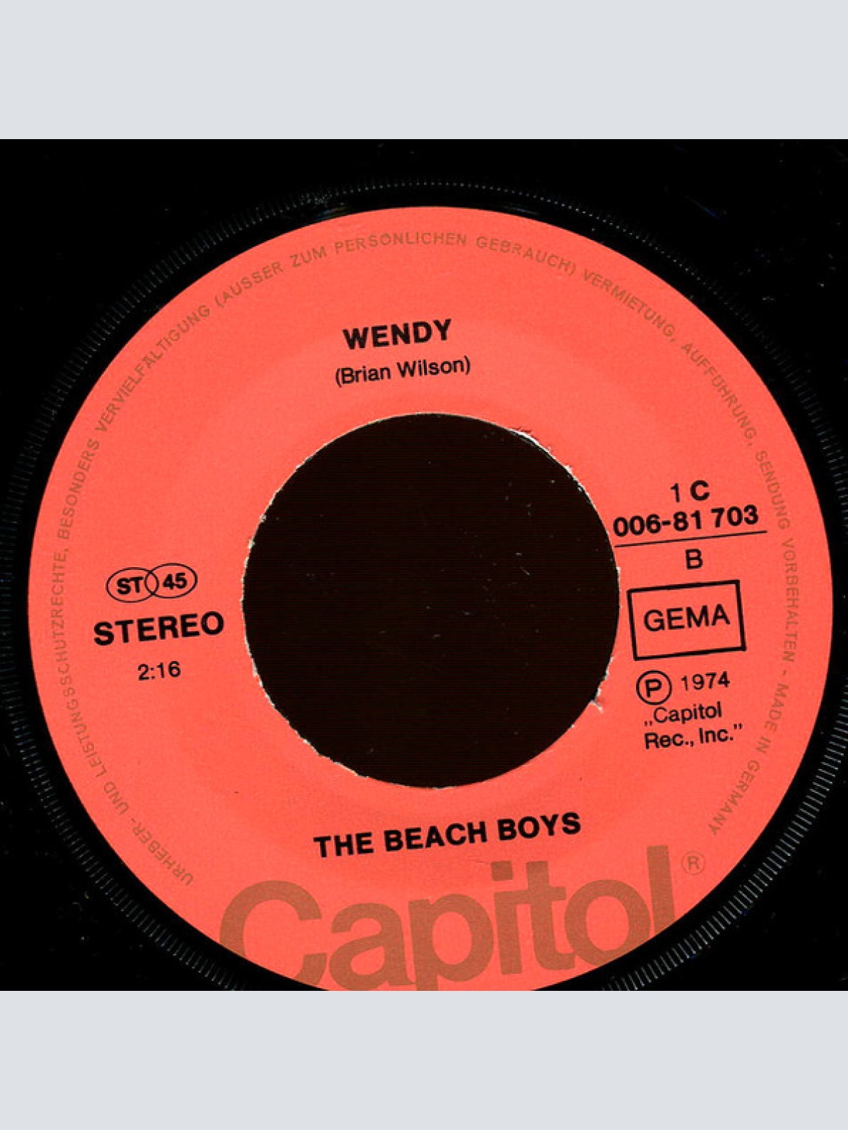 Vinyl / Beach Boys* - Catch A Wave