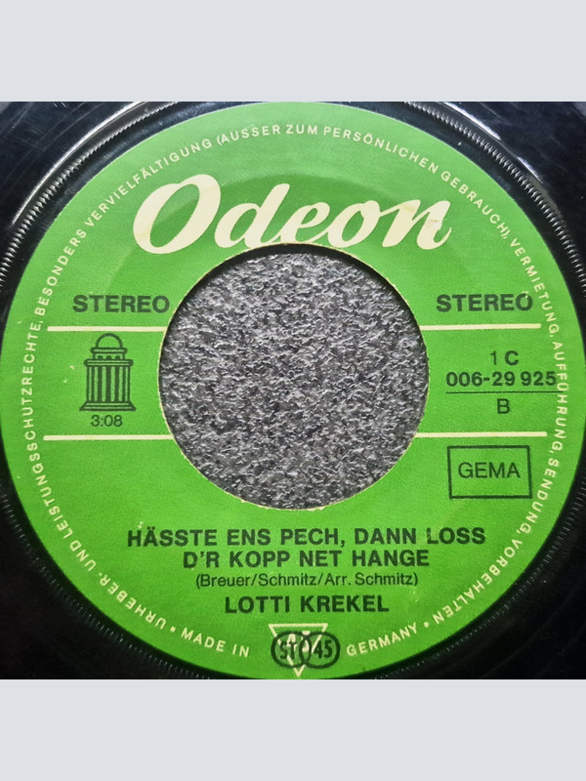 Vinyl / Lotti Krekel - Bis De Heirat'st Is Et Widder Gut