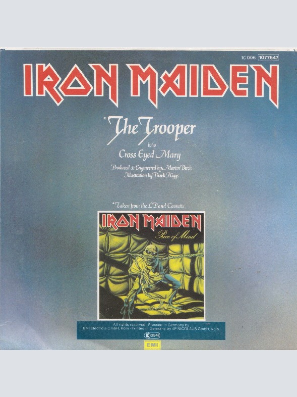 Vinyl / Iron Maiden - The Trooper