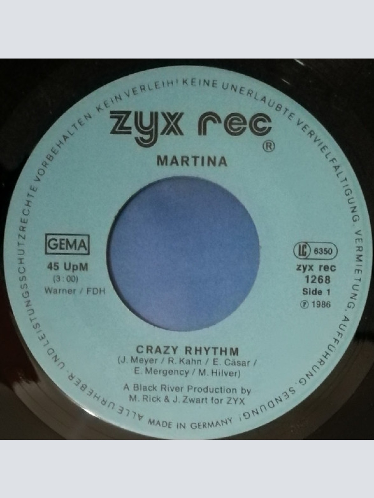 Vinyl / Martina (39) - Crazy Rhythm