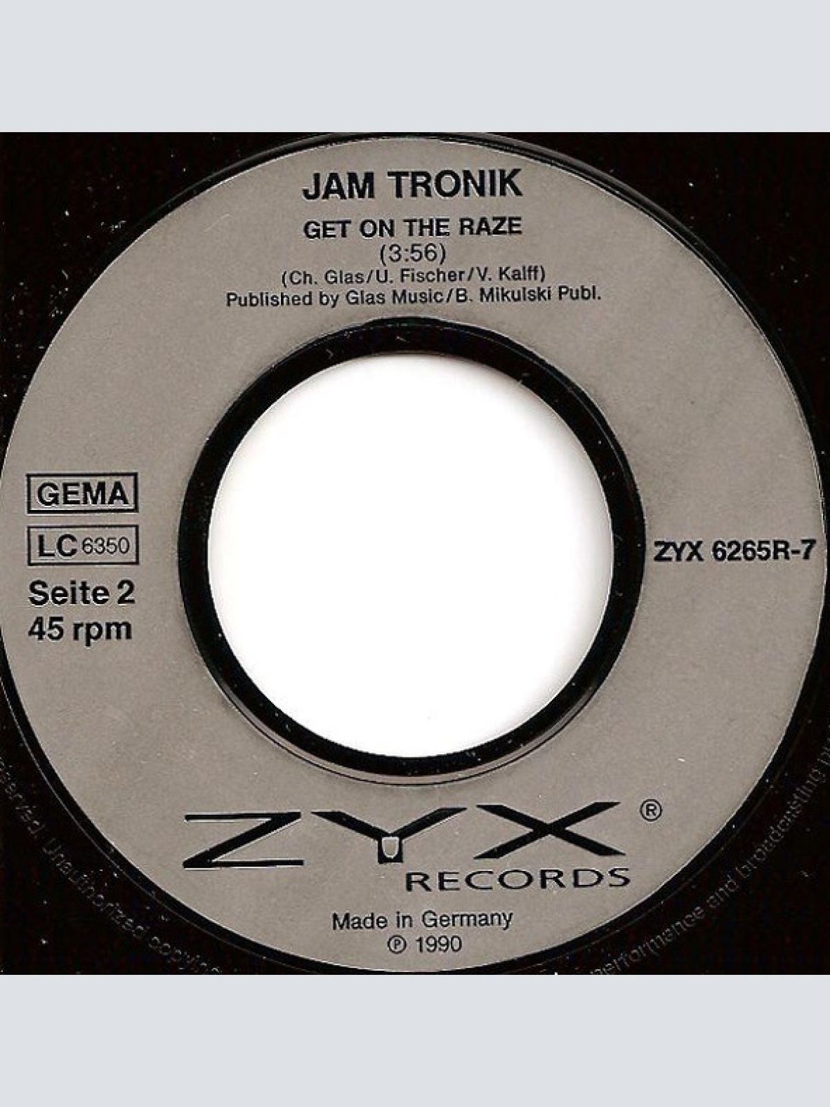 Vinyl / Jam Tronik - Another Day In Paradise (Dance Version - Remix)