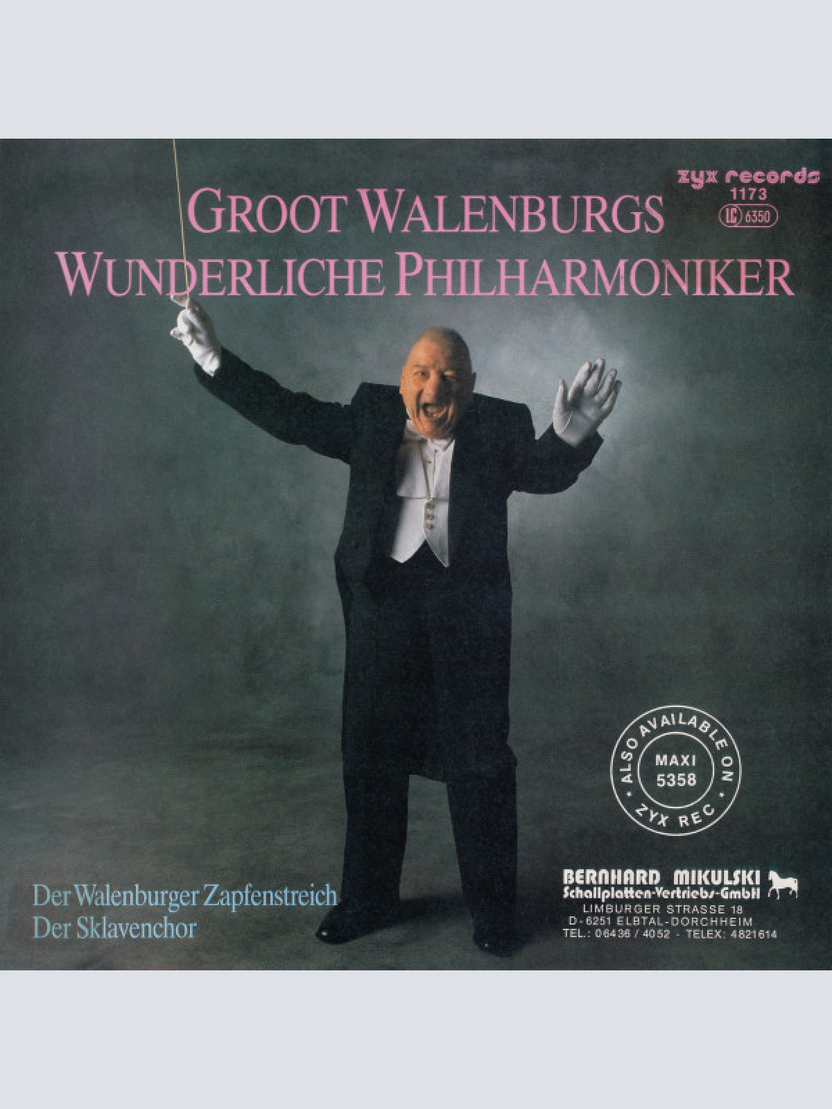 Vinyl / Groot Walenburgs Wunderliche Philharmoniker* - Der Walenburger Zapfenstreich
