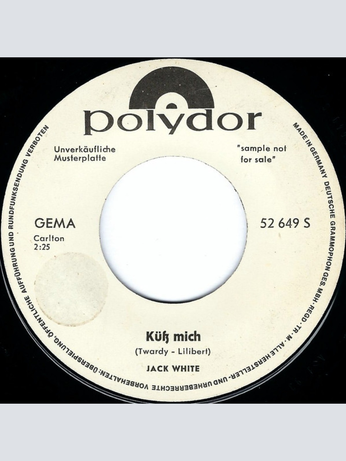 Vinyl / Jack White - Ein Paar Tränen