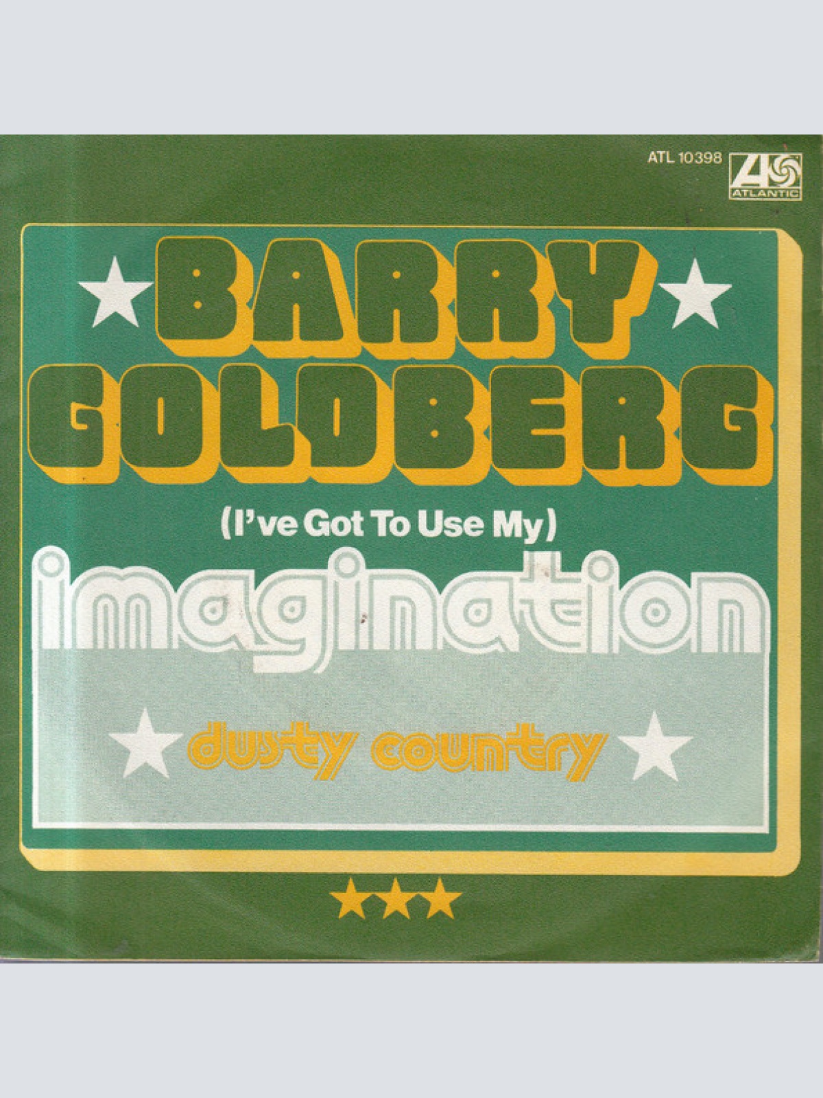 Vinyl / Barry Goldberg - (I've Got To Use) My Imagination