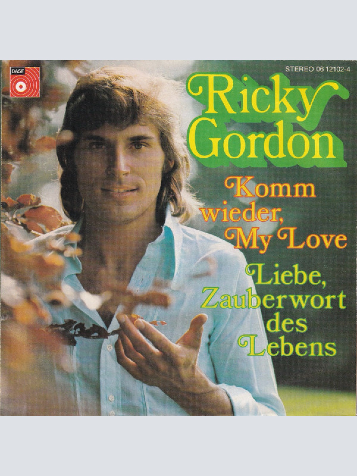 Vinyl / Ricky Gordon - Komm Wieder, My Love