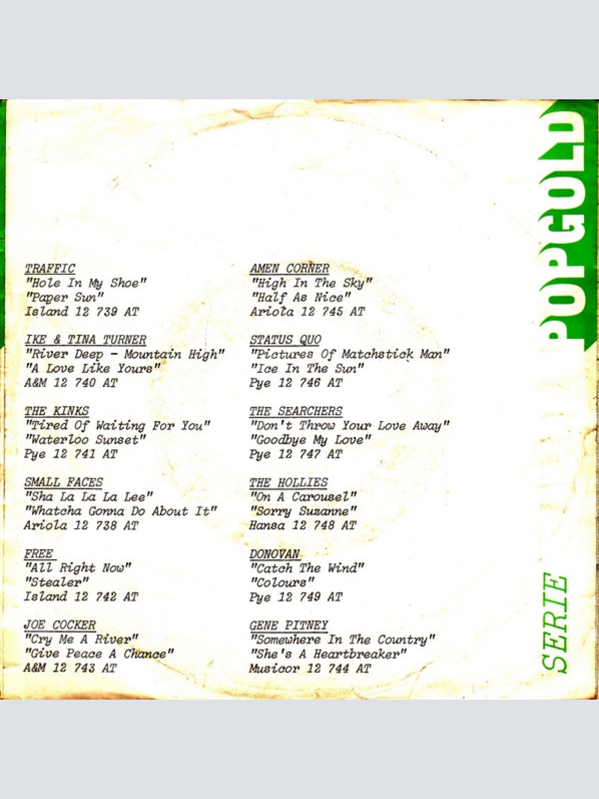 Vinyl / Free - All Right Now / The Stealer