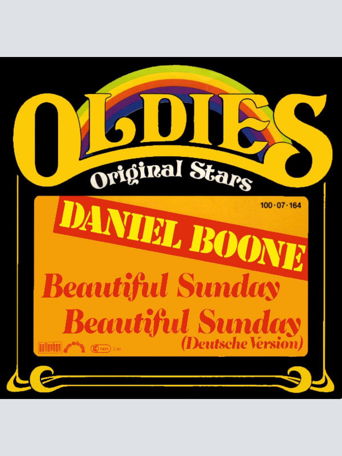 Vinyl / Daniel Boone - Beautiful Sunday / Beautiful Sunday (Deutsche Version)