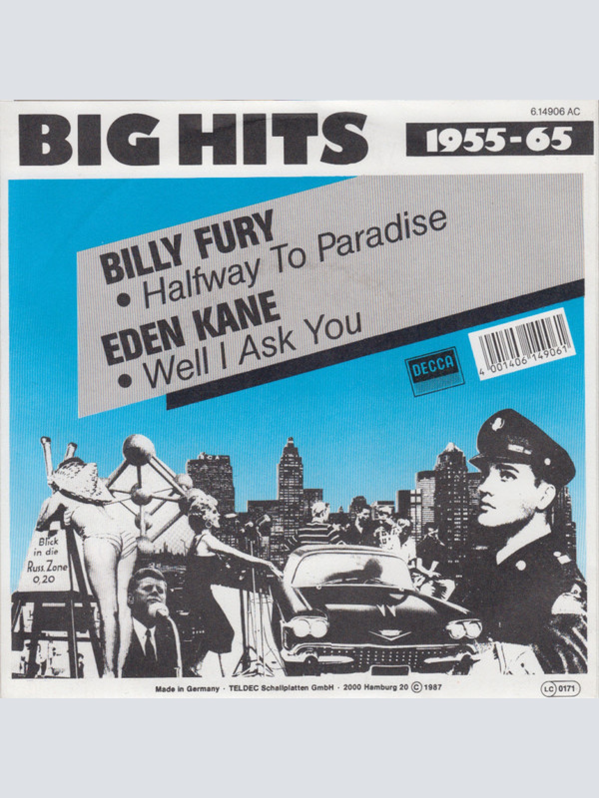 Vinyl / Billy Fury / Eden Kane - Halfway To Paradise / Well I Ask You