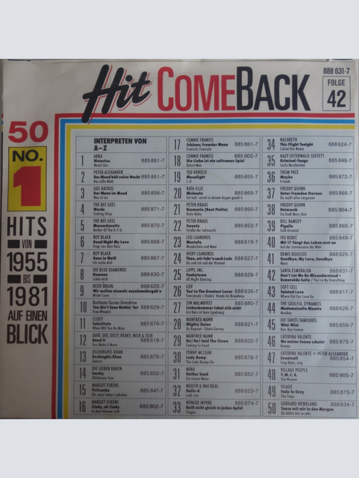 Vinyl / Santa Esmeralda Starring Leroy Gomez - Don't Let Me Be Misunderstood + Esmeralda Suite