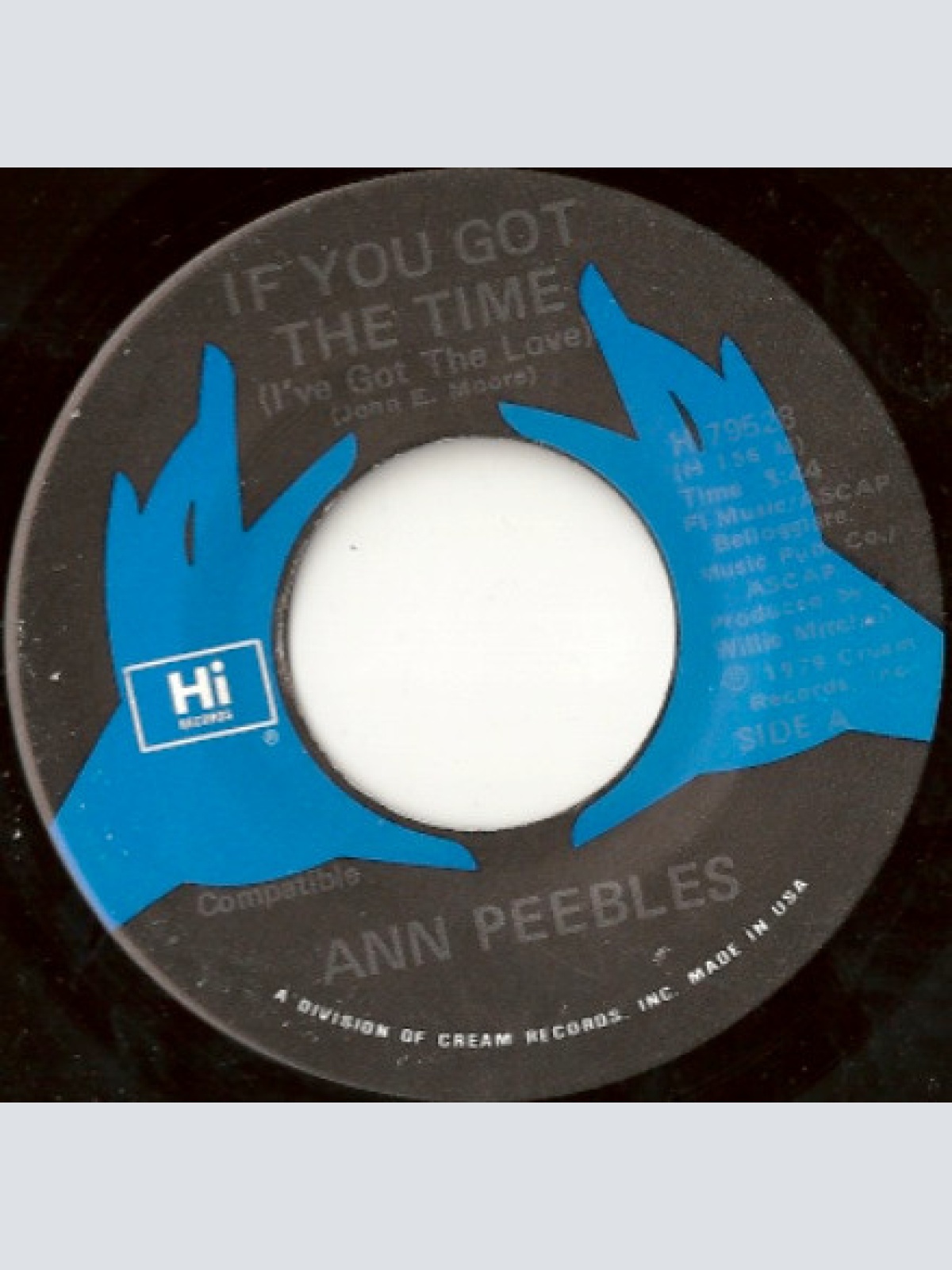 Vinyl / Ann Peebles - If You Got The Time (I've Got The Love)