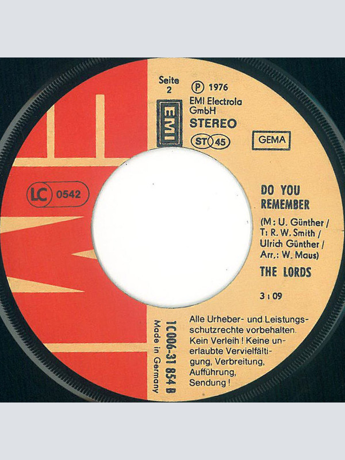 Vinyl / The Lords - Naked Man