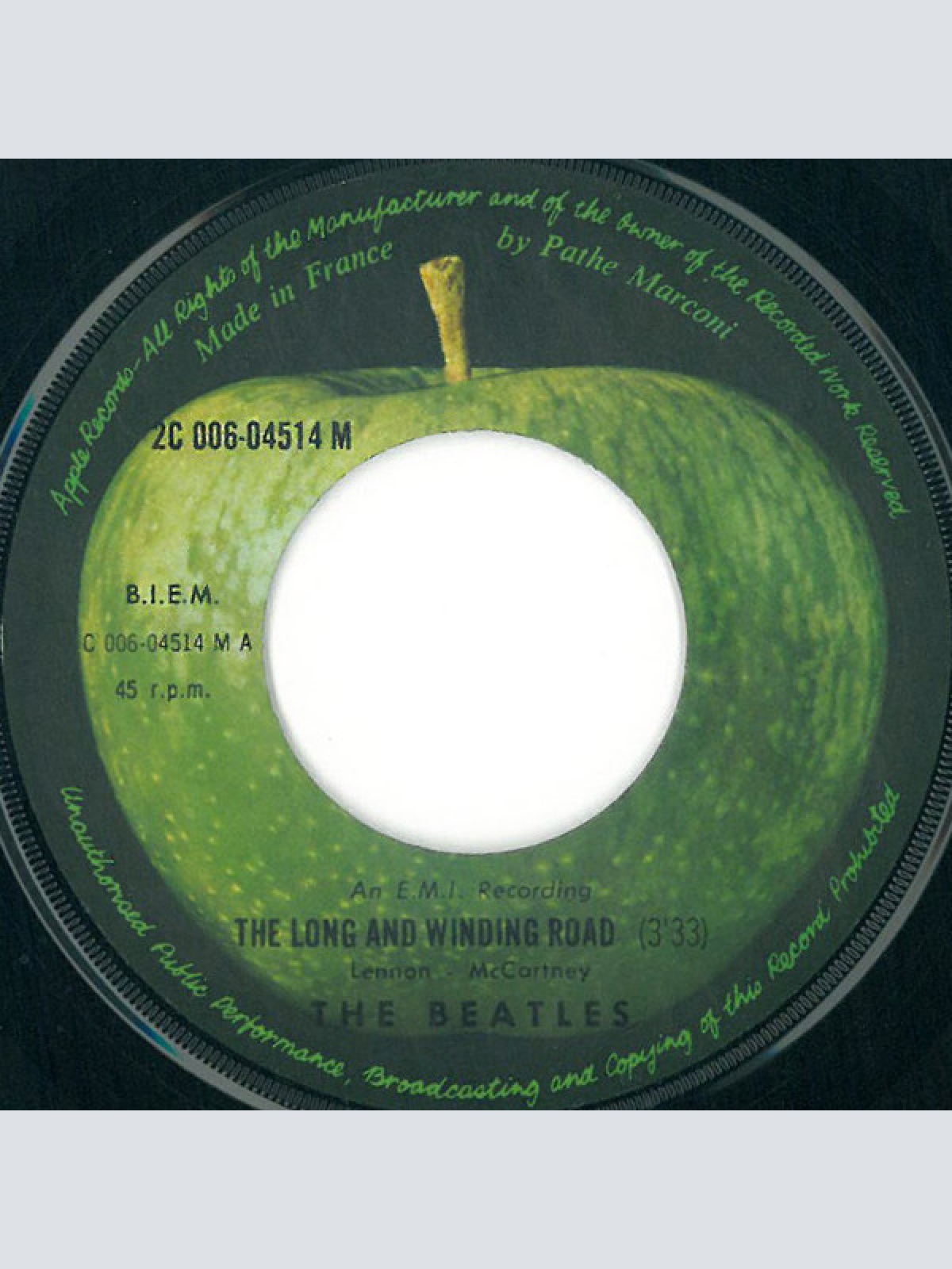 Vinyl / The Beatles - The Long And Winding Road