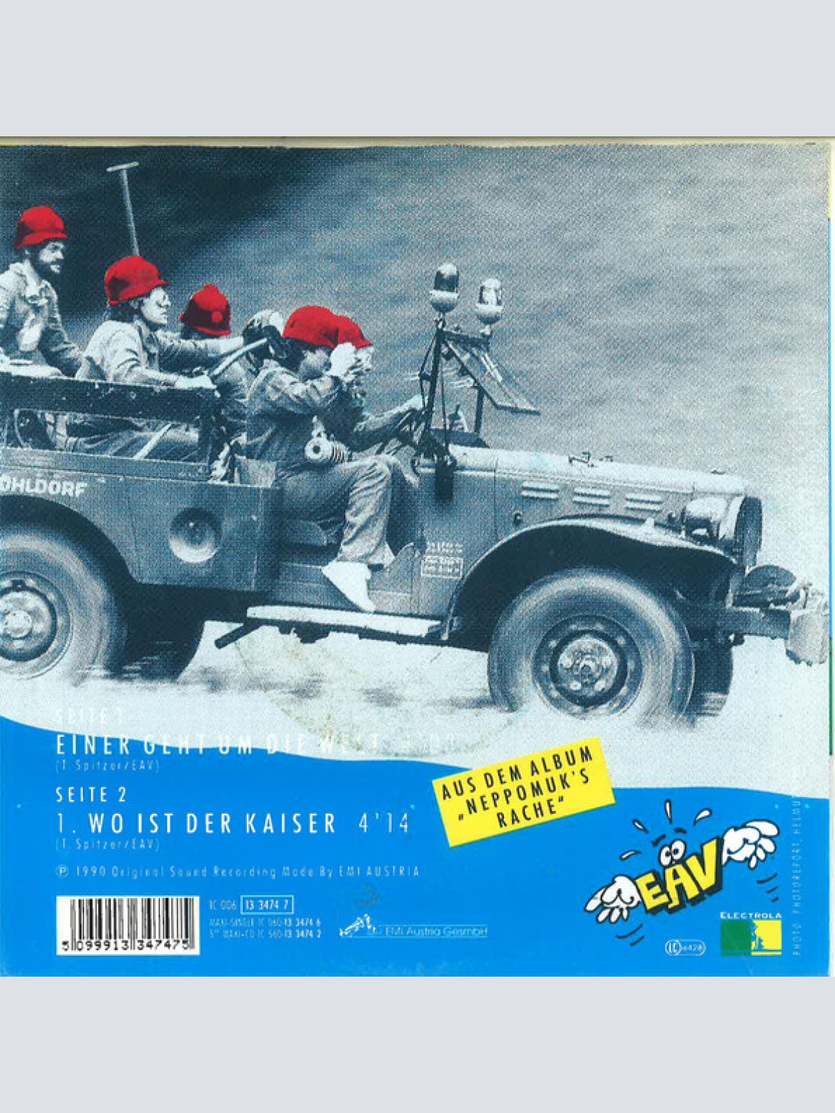 Vinyl / Verunsicherung EAV* - Einer Geht Um Die Welt...