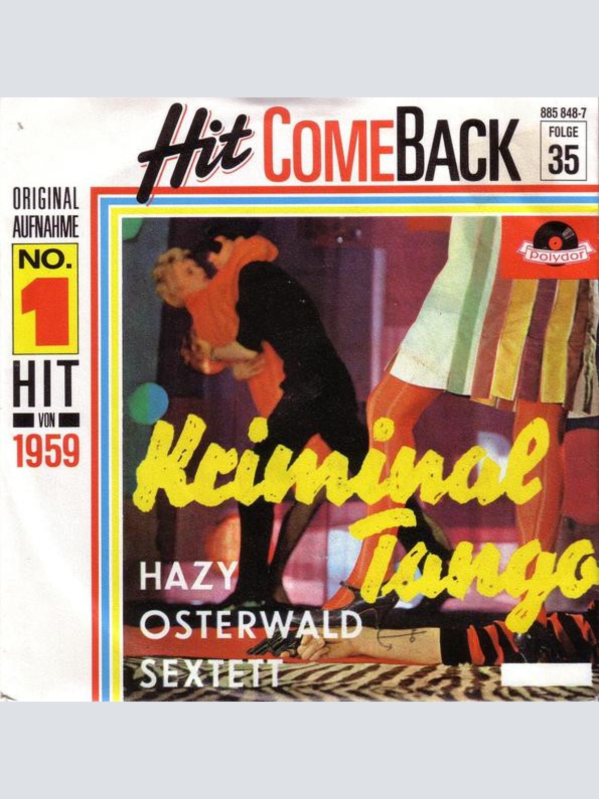 Vinyl / Hazy Osterwald Sextett - Kriminal-Tango