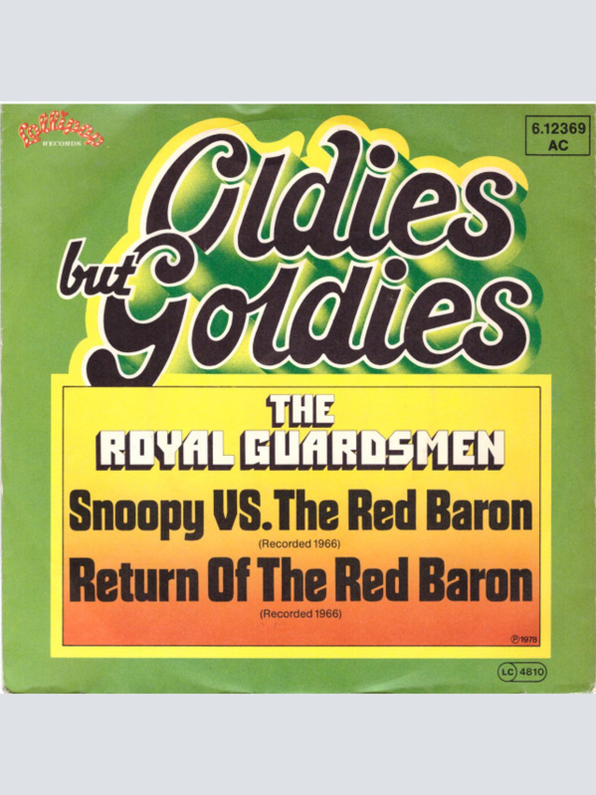 Vinyl / The Royal Guardsmen - Snoopy Vs. The Red Baron / Return Of The Red Baron