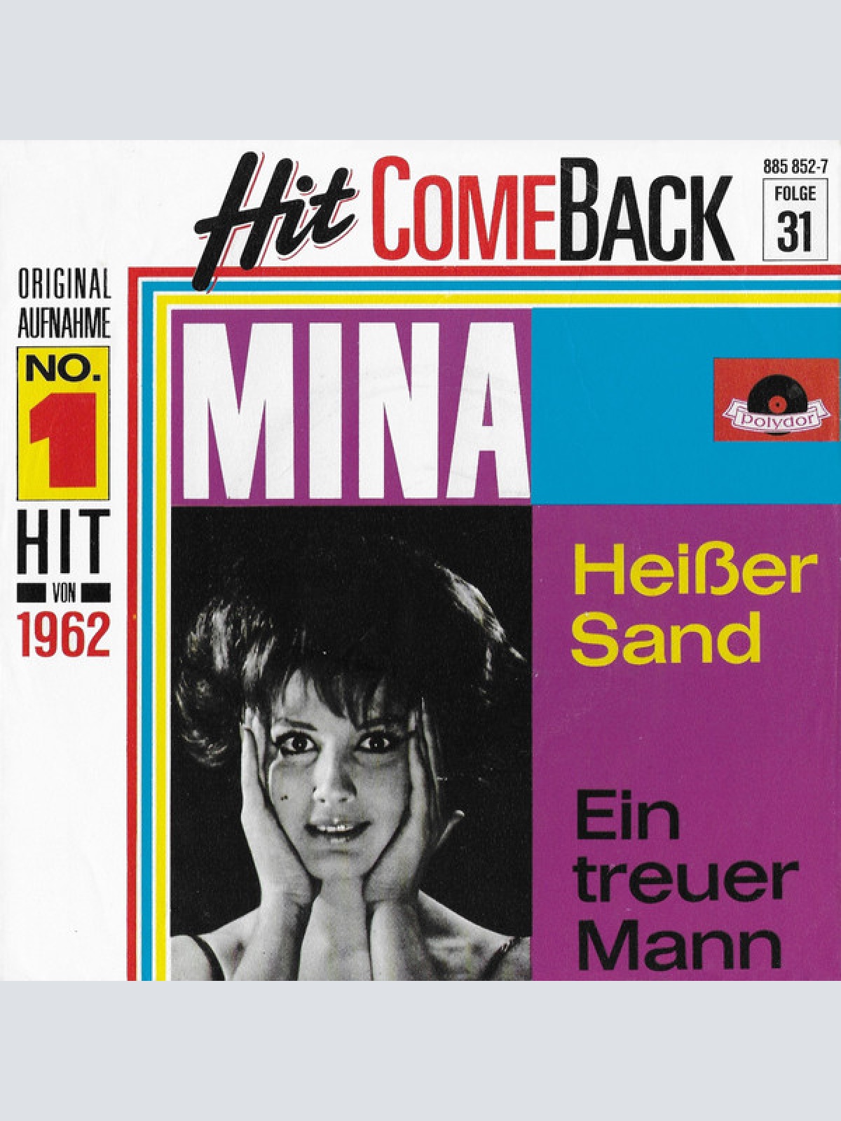 Vinyl / Mina (3) - Heißer Sand / Ein Treuer Mann