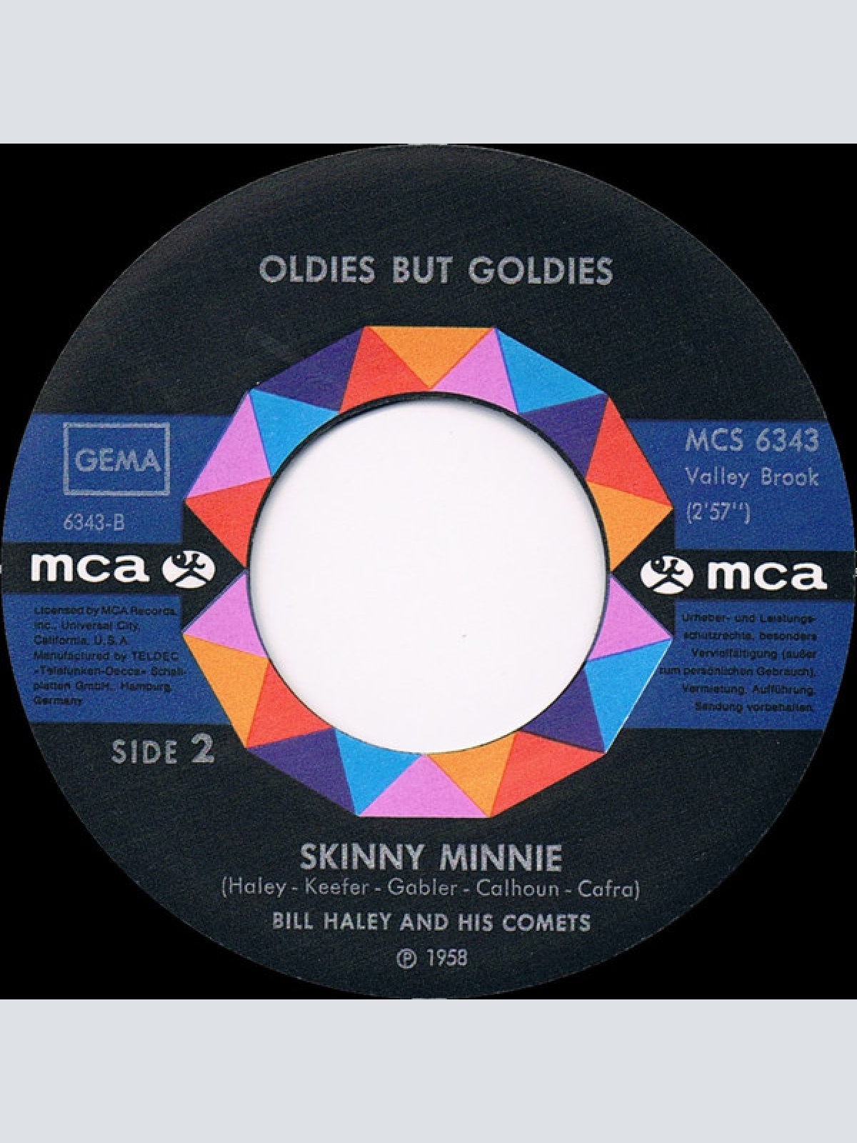 Vinyl / Bill Haley And His Comets - Rock Around The Clock / Skinny Minnie