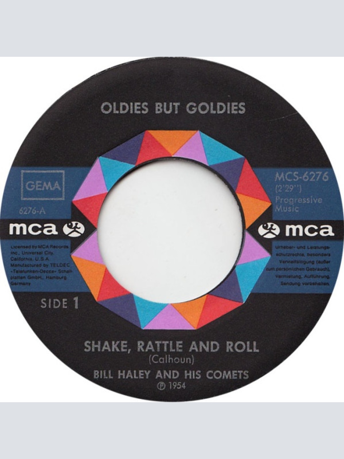 Vinyl / Bill Haley And His Comets - Shake, Rattle And Roll / See You Later Alligator