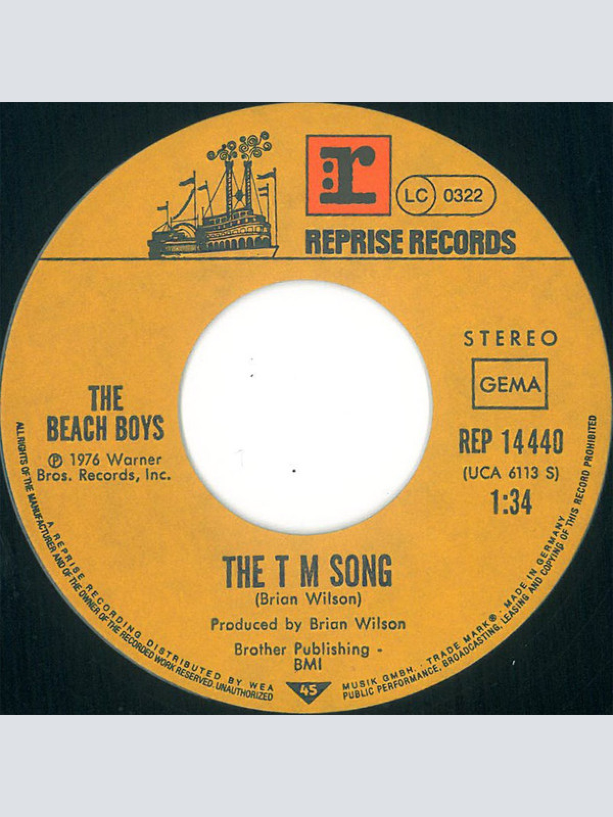 Vinyl / The Beach Boys - Rock'n'Roll Music