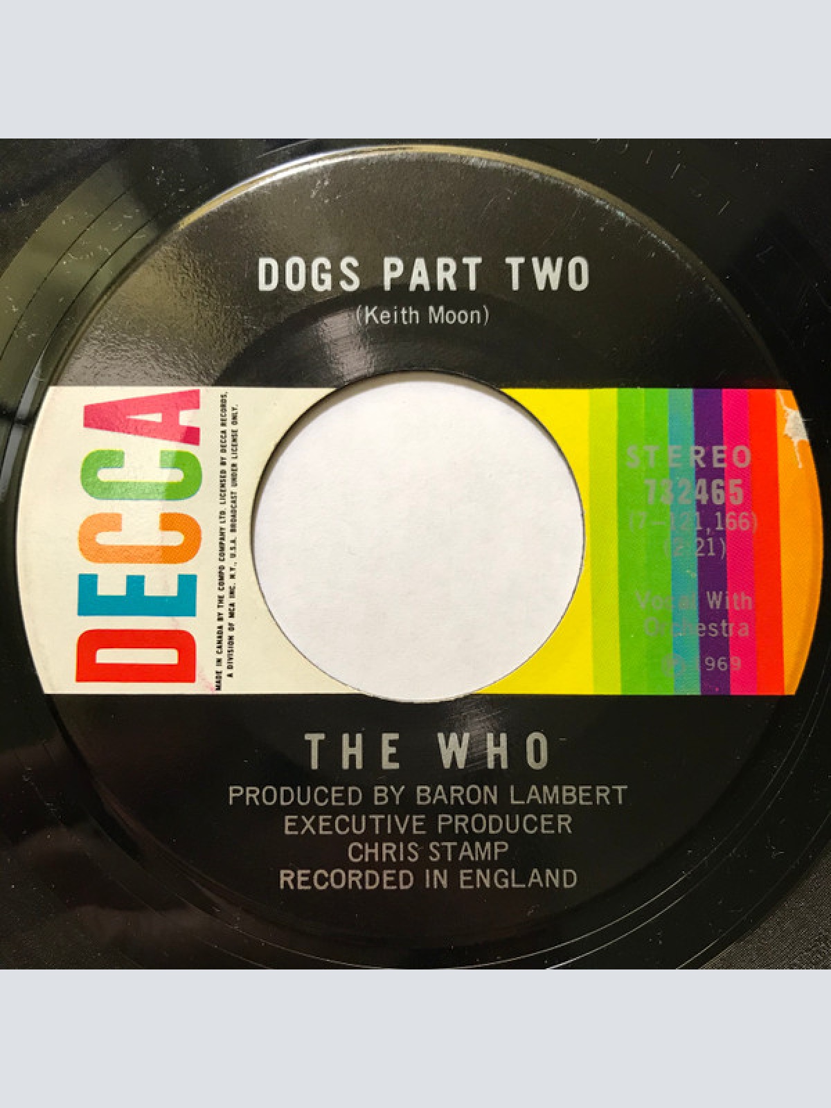 Vinyl / The Who - Pinball Wizard / Dogs Part Two