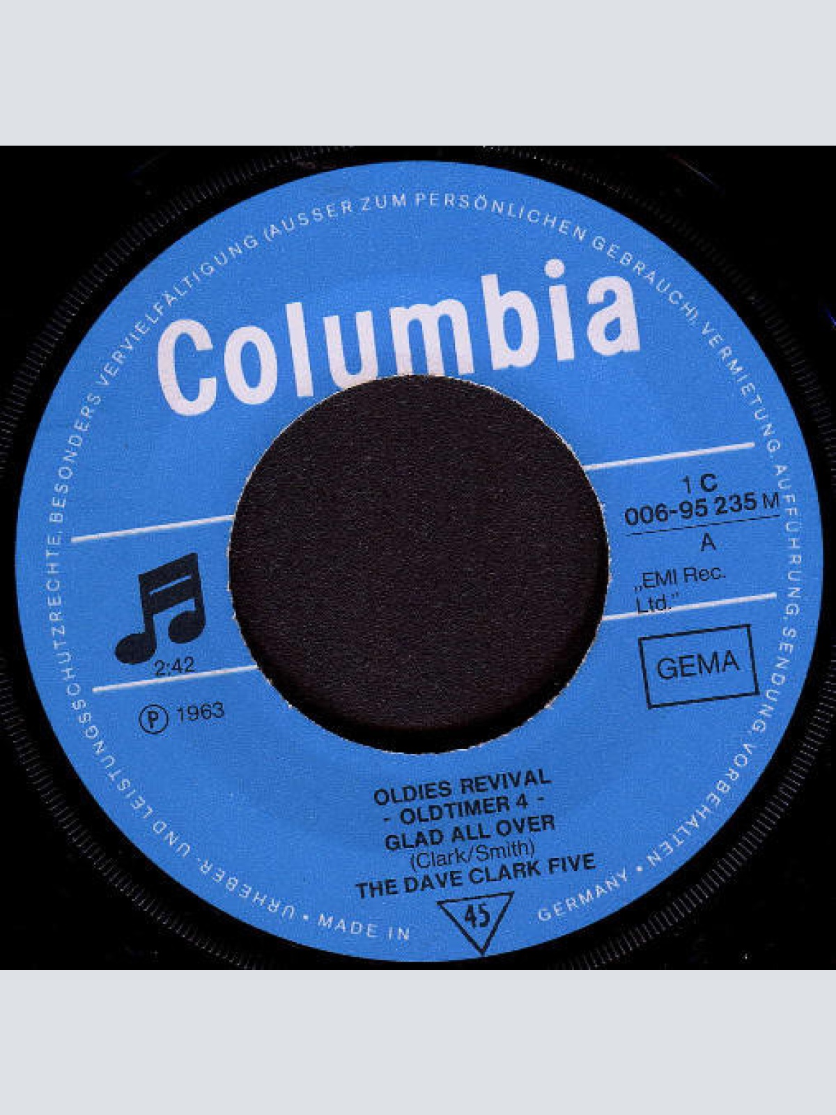 Vinyl / The Dave Clark Five - Glad All Over / Bits And Pieces