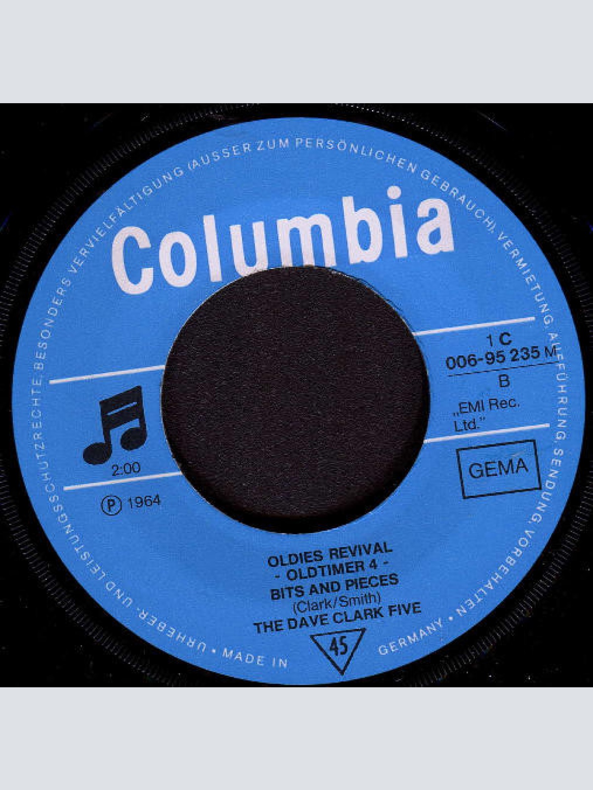 Vinyl / The Dave Clark Five - Glad All Over / Bits And Pieces