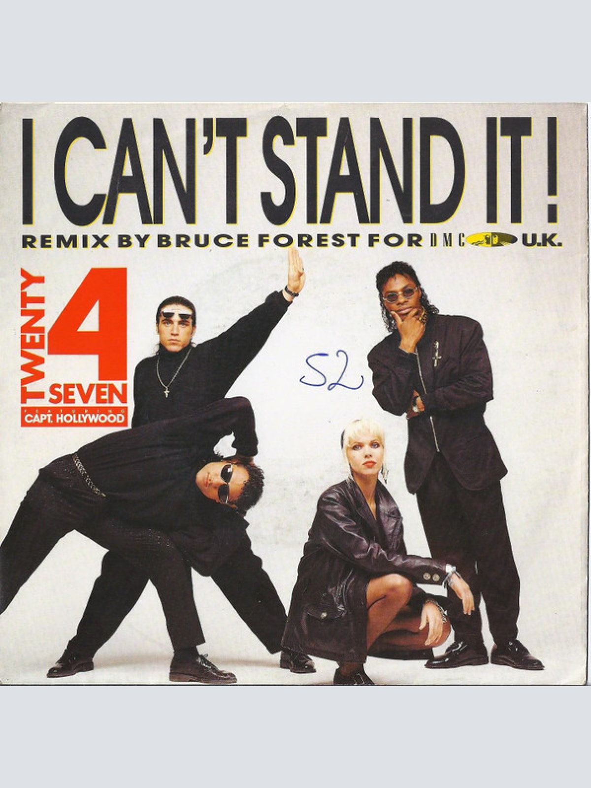 Vinyl / Twenty 4 Seven Featuring Capt. Hollywood* - I Can't Stand It! (Bruce Forest Remix)