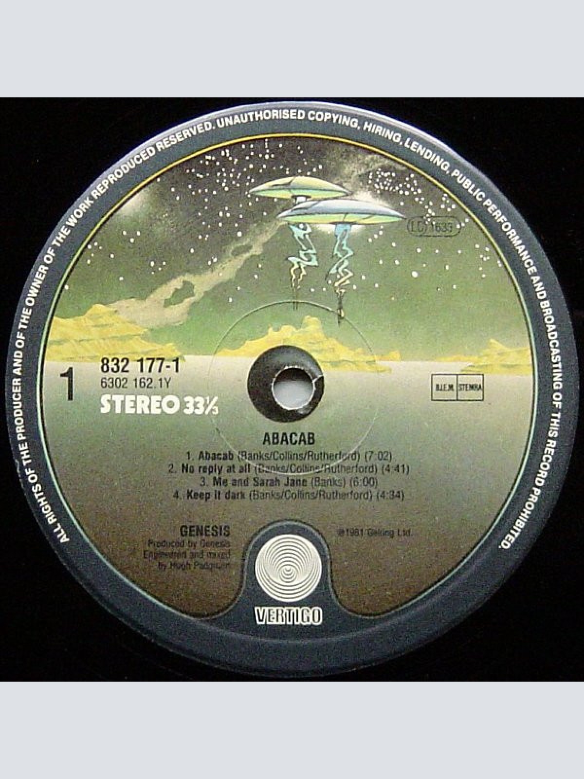 Vinyl / Genesis - 2 Great Pop Classics