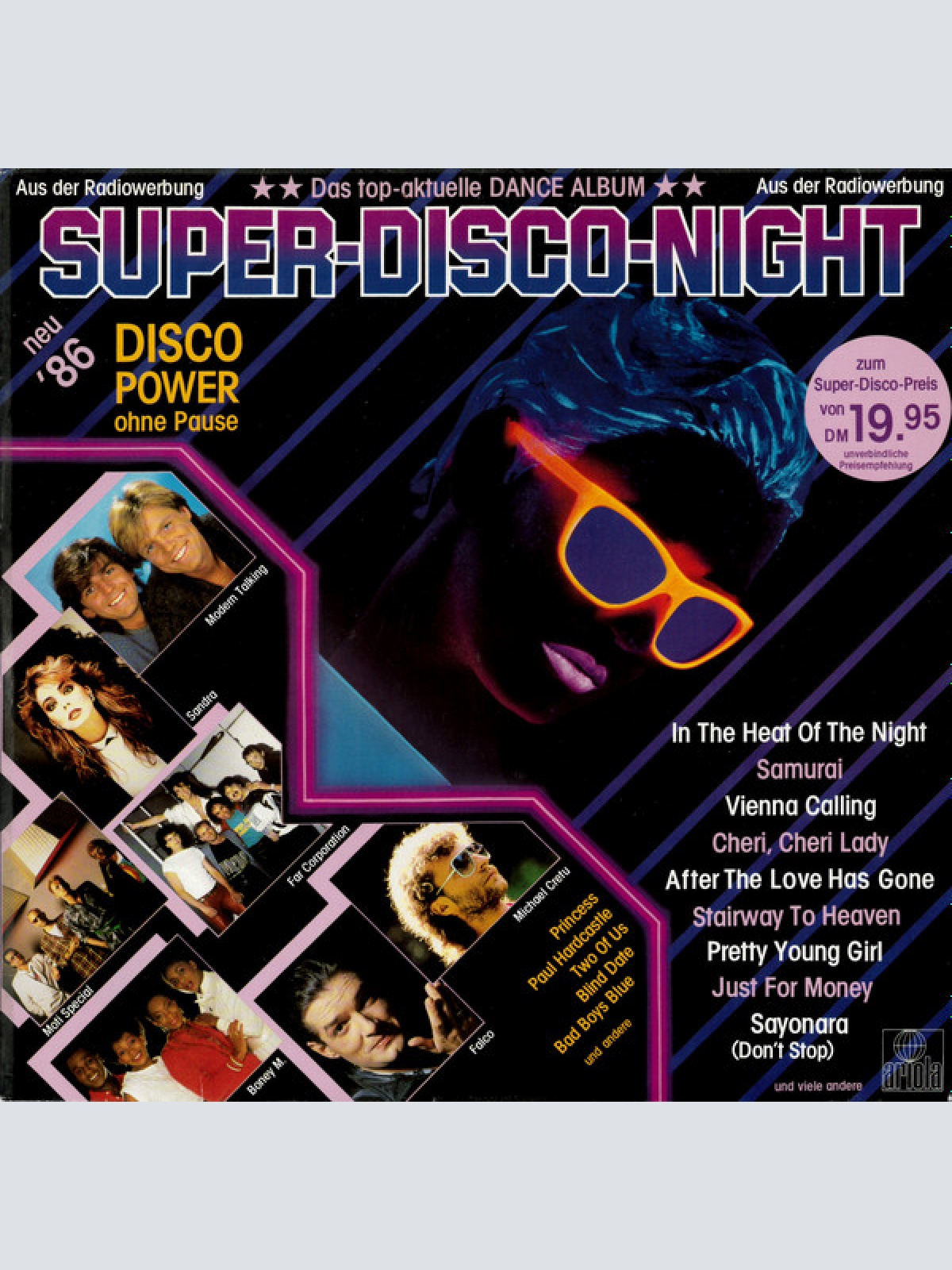 Vinyl / Various - Super Disco Night (Disco Power Ohne Pause)